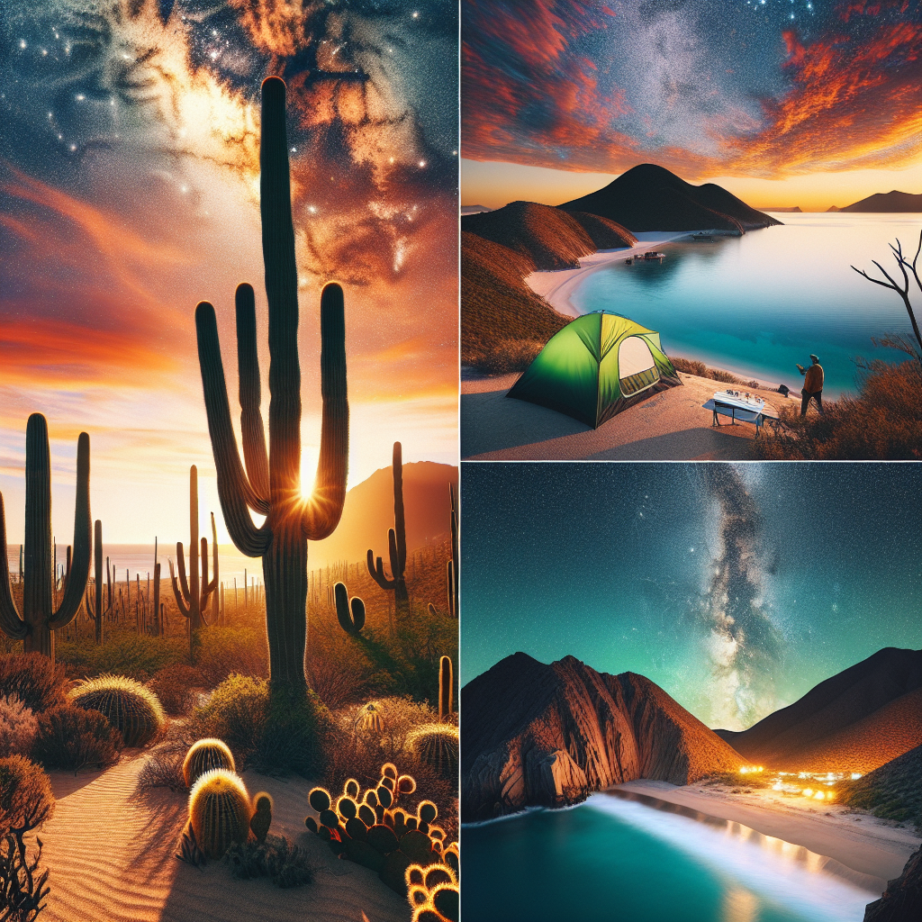 Exploring the Natural Beauty of Baja California, Mexico through Camping